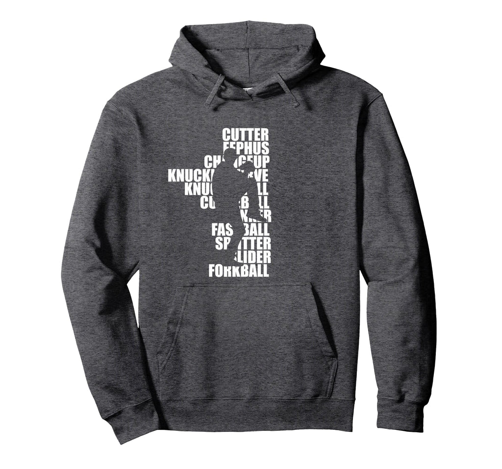 Pitcher Baseball Baseball Hoodie - Graphic Print for Adults - T-Shirt, Sweatshirt, Hoodie