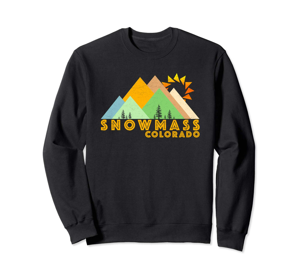 Snowmass Co Distressed Sweatshirt - Minimalist Print Unisex - T-Shirt, Sweatshirt, Hoodie
