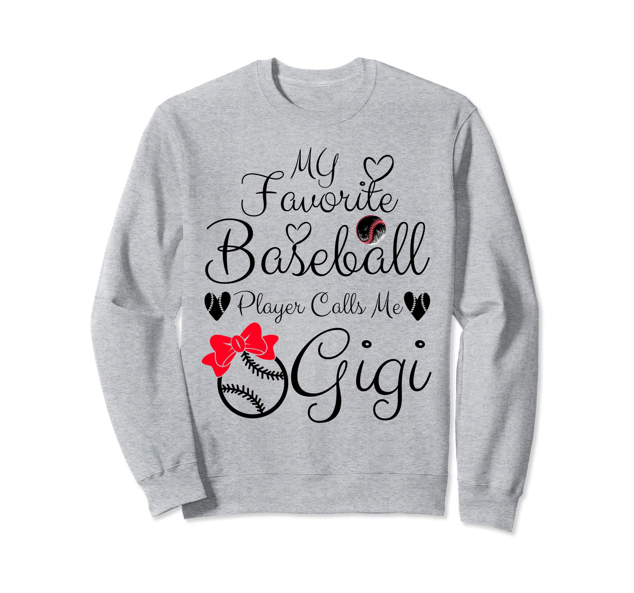 My Favorite Baseball Player Sweatshirt - Aesthetic Graphic for Adults - T-Shirt, Sweatshirt, Hoodie