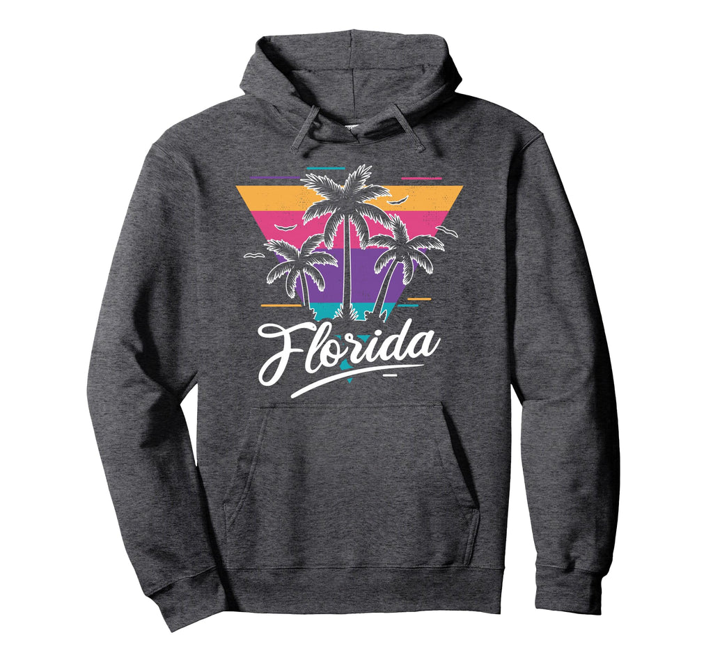 Love Florida Gift Sunset 80S Hoodie - Casual Everyday Wear for Adults - T-Shirt, Sweatshirt, Hoodie