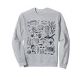 Smoking Cat Y2K Black Cat 90S Grunge Sweatshirt - Novelty Apparel Unisex - T-Shirt, Sweatshirt, Hoodie