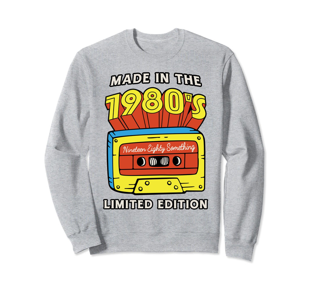Made 1980S 80S Music Mixtape Sweatshirt - Streetwear Style Men Women - T-Shirt, Sweatshirt, Hoodie