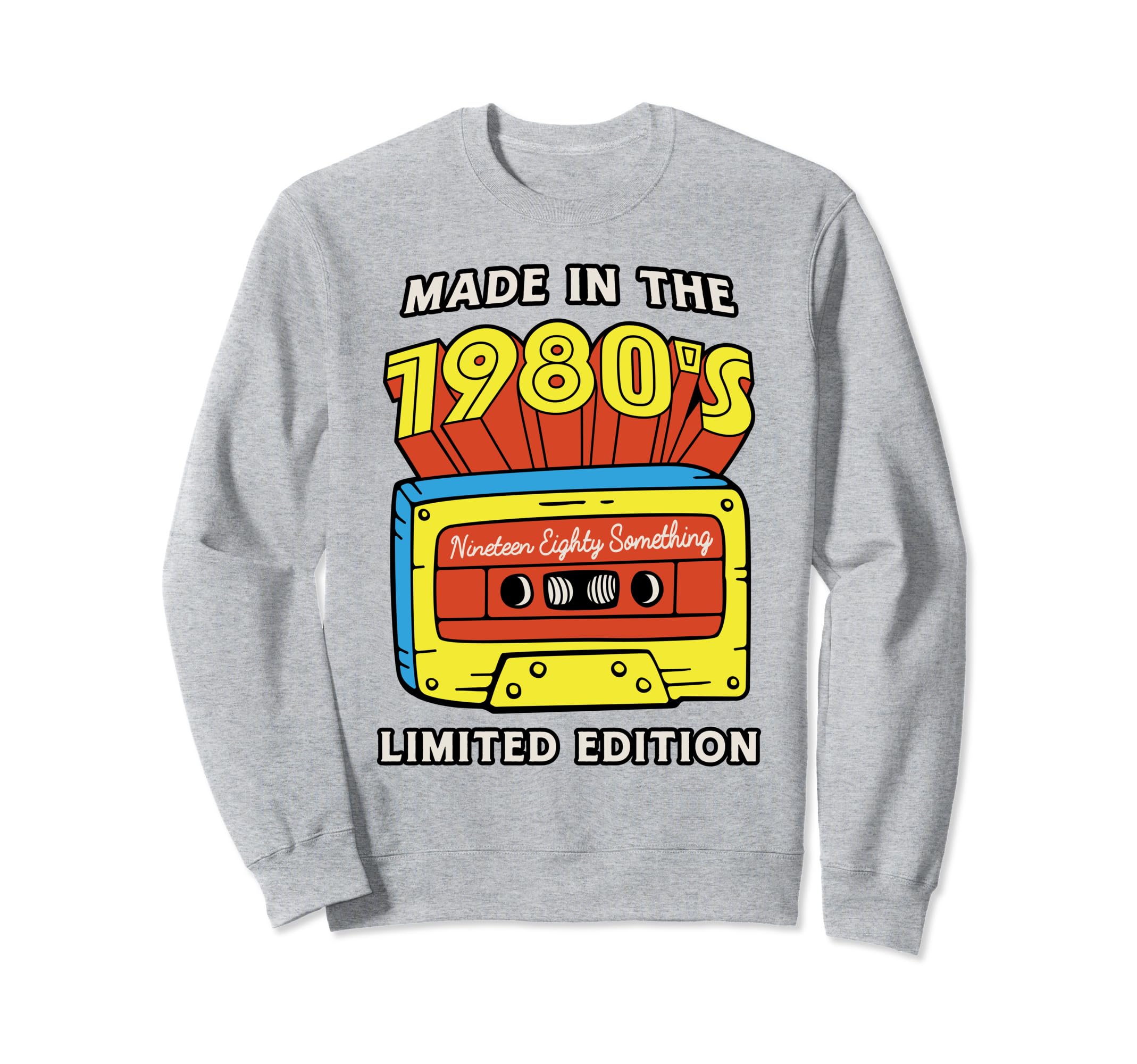 Made 1980S 80S Music Mixtape Sweatshirt - Streetwear Style Men Women - T-Shirt, Sweatshirt, Hoodie
