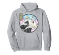 Surfing Milk Carton Kanagawa Wave Vaporwave Hoodie - Trendy Graphic Unisex - T-Shirt, Sweatshirt, Hoodie