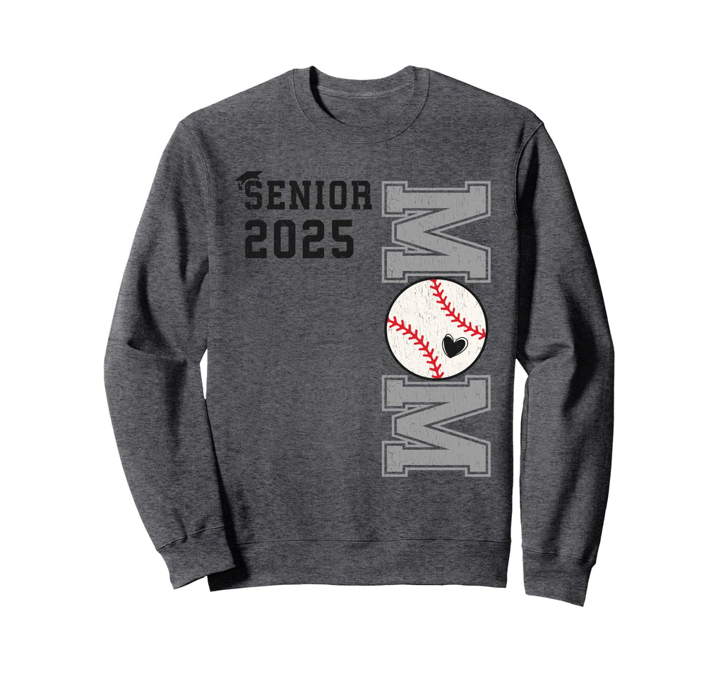 Proud Senior Baseball Mom Class Sweatshirt - Custom Art Print Men Women - T-Shirt, Sweatshirt, Hoodie