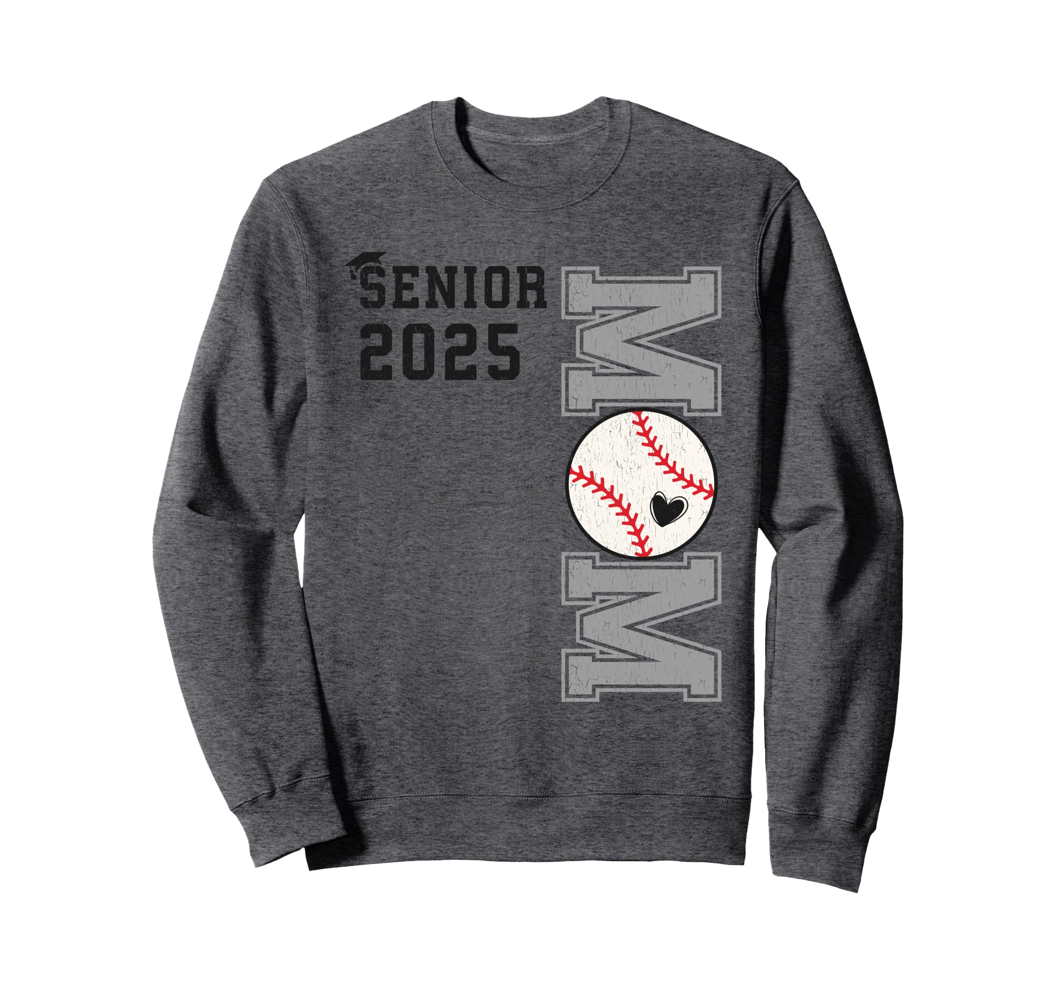 Proud Senior Baseball Mom Class Sweatshirt - Custom Art Print Men Women - T-Shirt, Sweatshirt, Hoodie