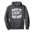 Raised Old School Graffiti Rap Hip Hop Hoodie - Unique Graphic for Adults - T-Shirt, Sweatshirt, Hoodie