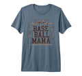 Baseball Mama Coquette Leopard Bow T-Shirt - Unique Graphic Men Women - T-Shirt, Sweatshirt, Hoodie