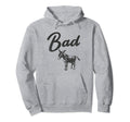 Funny Bad Ass Donkey Sarcastic Gift Hoodie - Trendy Graphic for Adults - T-Shirt, Sweatshirt, Hoodie