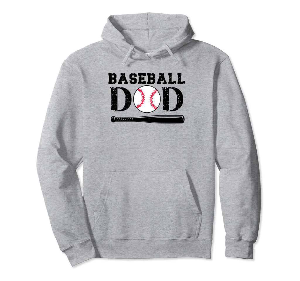 Baseball Dad Birthday And Fathers Day Hoodie - Graphic Print Men Women - T-Shirt, Sweatshirt, Hoodie