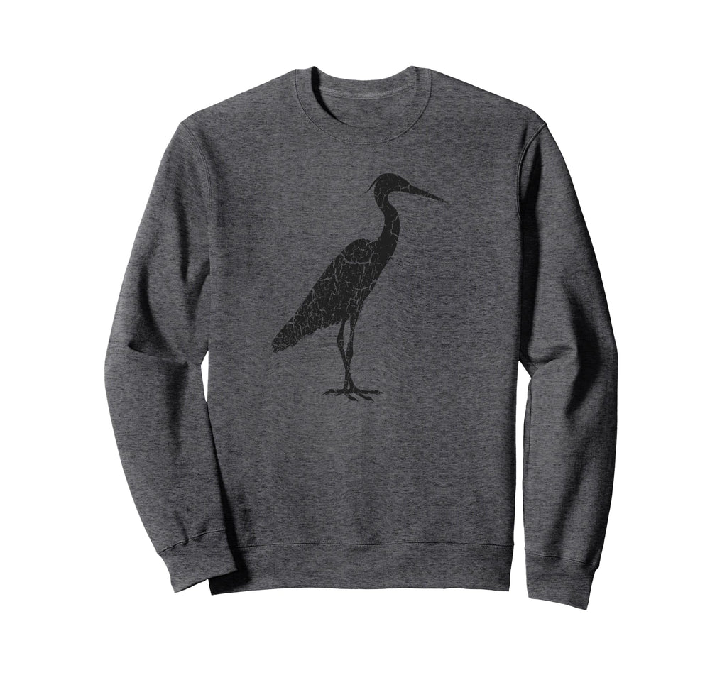 Egret Distressed Egret Sweatshirt - Casual Everyday Wear Unisex - T-Shirt, Sweatshirt, Hoodie