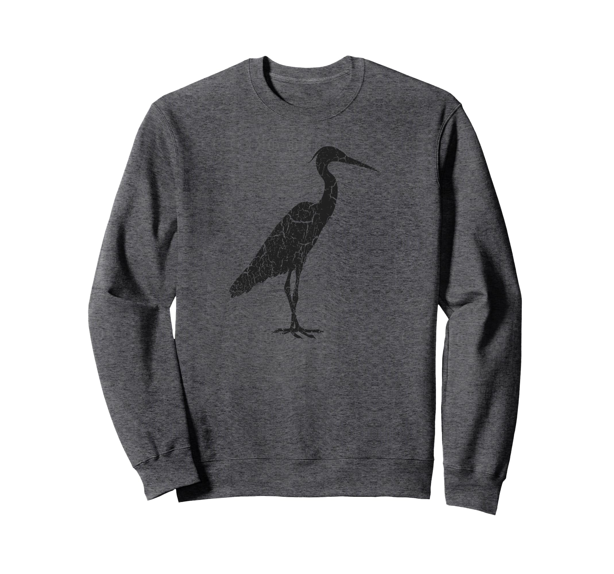 Egret Distressed Egret Sweatshirt - Casual Everyday Wear Unisex - T-Shirt, Sweatshirt, Hoodie