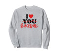 I Love Baseball Designs Jac T-Shirt - Casual Everyday Wear for Adults - T-Shirt, Sweatshirt, Hoodie