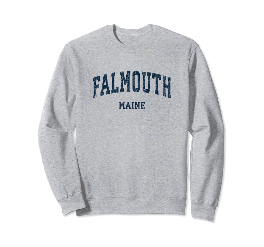 Falmouth Maine Me Varsity Sports Sweatshirt - Aesthetic Graphic Men Women - T-Shirt, Sweatshirt, Hoodie