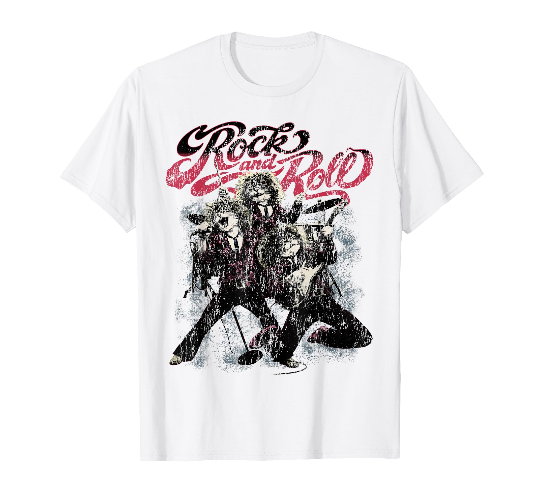 Rock And Roll Cats Band Timeless T-Shirt - Minimalist Print Men Women - T-Shirt, Sweatshirt, Hoodie