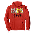 Mama Both Baseball Softball Mom Mothers Day Hoodie - Novelty Apparel Unisex - T-Shirt, Sweatshirt, Hoodie