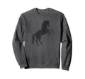 Horse Distressed Horse Sweatshirt - Graphic Print Unisex - T-Shirt, Sweatshirt, Hoodie