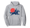 Minimalist Roping Cowboy Western Hoodie - Novelty Apparel for Adults - T-Shirt, Sweatshirt, Hoodie