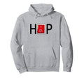 Raised Old School Hip Hop Off Button Hoodie - Aesthetic Graphic for Adults - T-Shirt, Sweatshirt, Hoodie