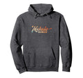 Mahalo Hawaii Distressed Hoodie - Custom Art Print Men Women - T-Shirt, Sweatshirt, Hoodie