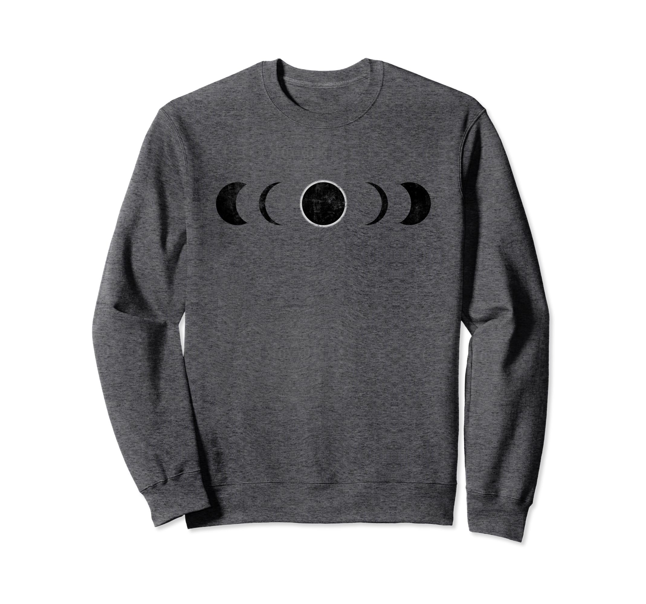 2024 Total Solar Eclipse Distressed Sweatshirt - Unique Graphic Unisex - T-Shirt, Sweatshirt, Hoodie
