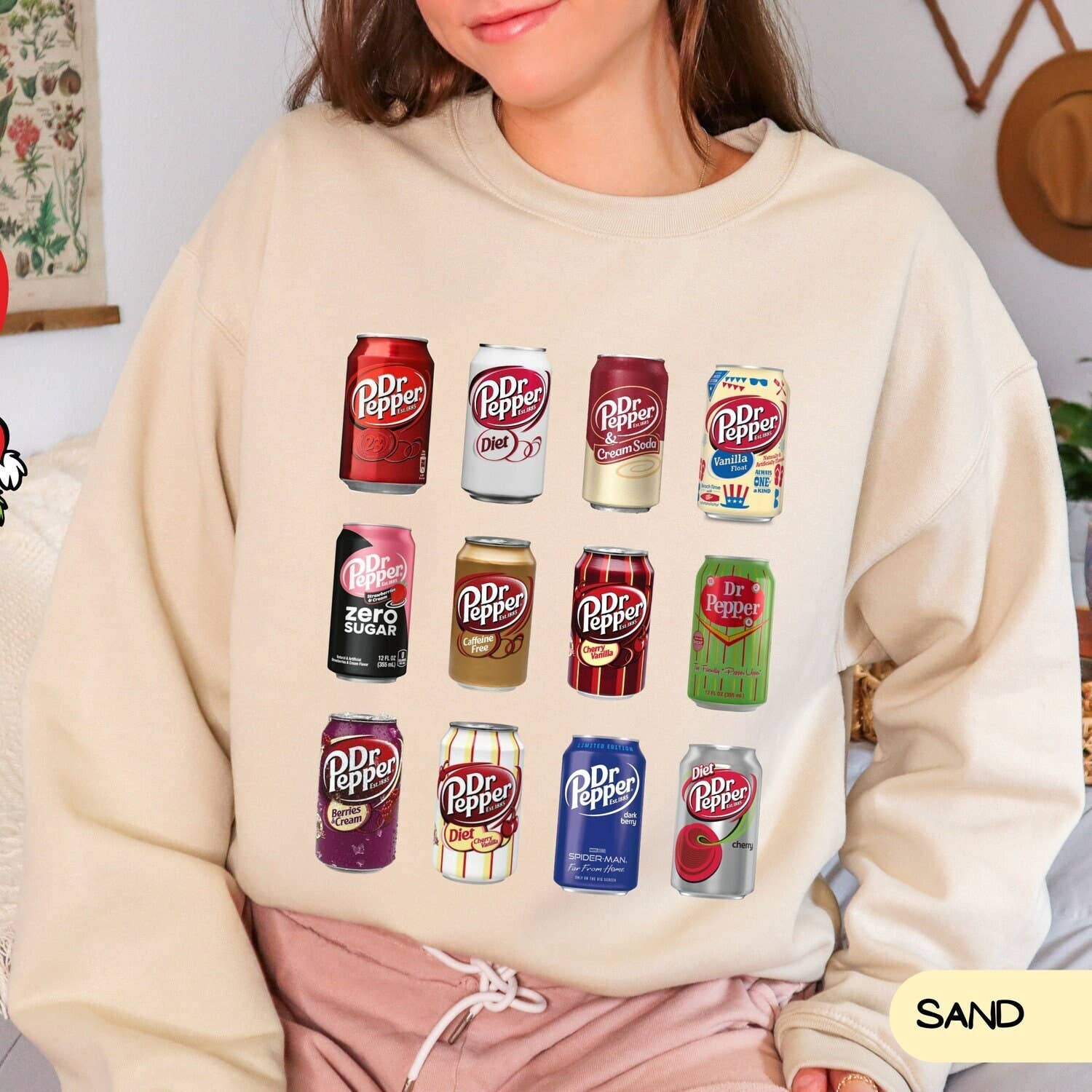 Dr. Pepper Soft Soda-Inspired Design - Adult & Kids T-Shirts, Sweatshirts & Hoodies apparel design preview 1