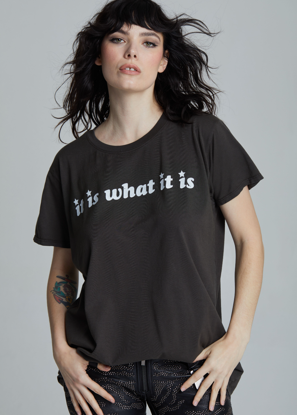23116 It Is What Blk - Adult & Kids T-Shirts, Sweatshirts & Hoodies apparel design preview 1