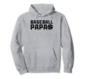 Baseball Papa Family Matching Funny Hoodie - Trendy Graphic Men Women - T-Shirt, Sweatshirt, Hoodie