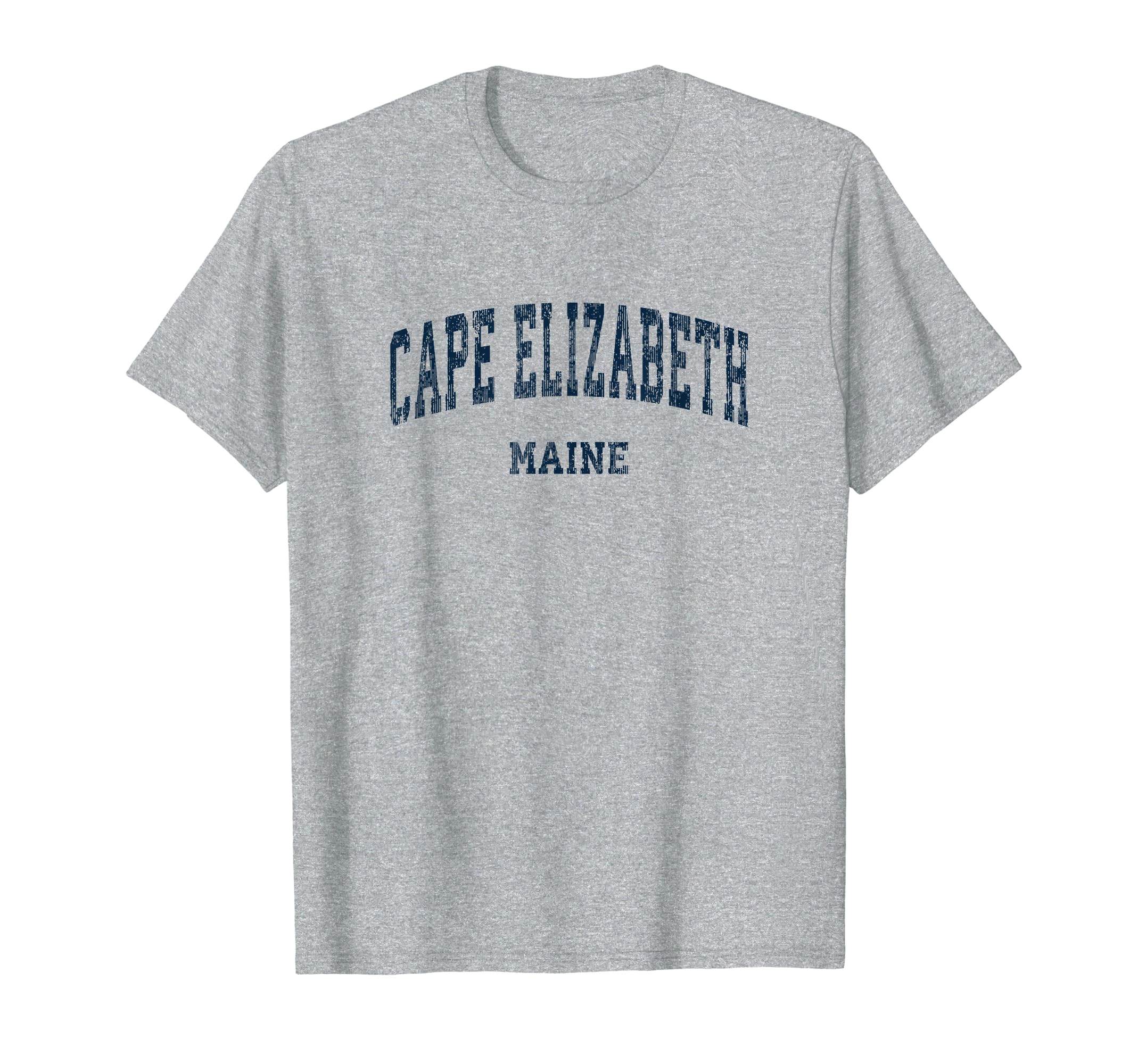 Cape Elizabeth Maine Me Varsity T-Shirt - Casual Everyday Wear Unisex - T-Shirt, Sweatshirt, Hoodie