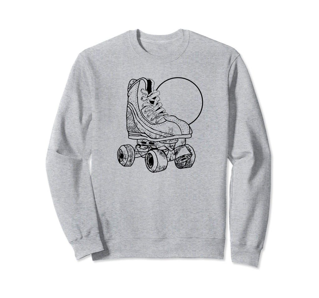 Minimalist Roller Skate Sun Simple Sweatshirt - Trendy Graphic for Adults - T-Shirt, Sweatshirt, Hoodie