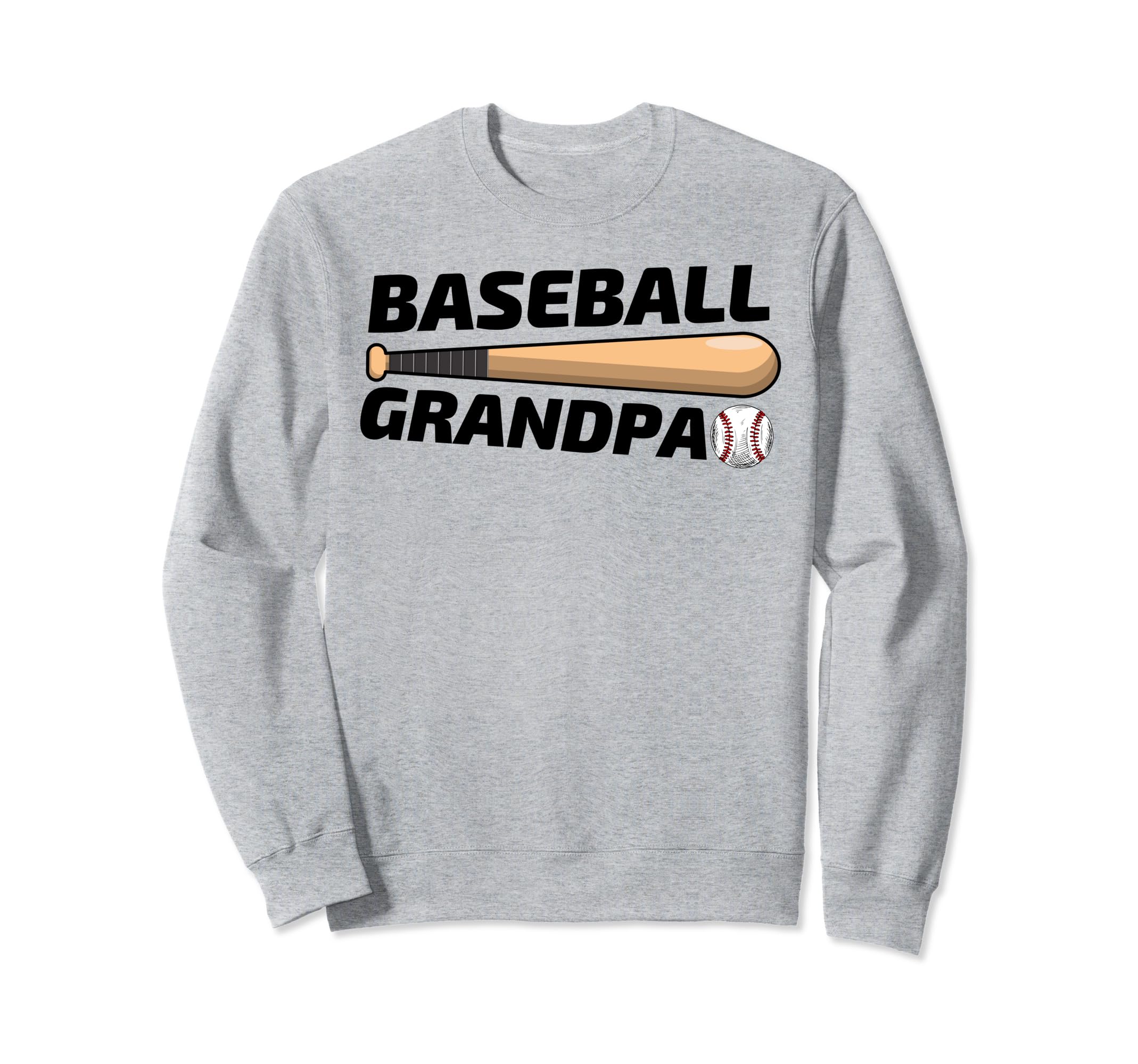 Baseball Grandpa Family Matching Sweatshirt - Custom Art Print for Adults - T-Shirt, Sweatshirt, Hoodie