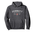Zermatt Switzerland Sports College Hoodie - Trendy Graphic for Adults - T-Shirt, Sweatshirt, Hoodie