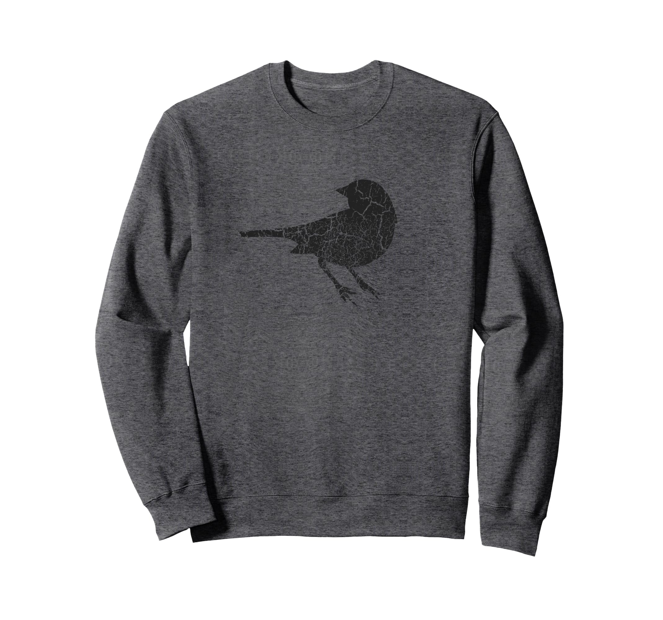 Sparrow Distressed Sparrow Sweatshirt - Aesthetic Graphic Men Women - T-Shirt, Sweatshirt, Hoodie