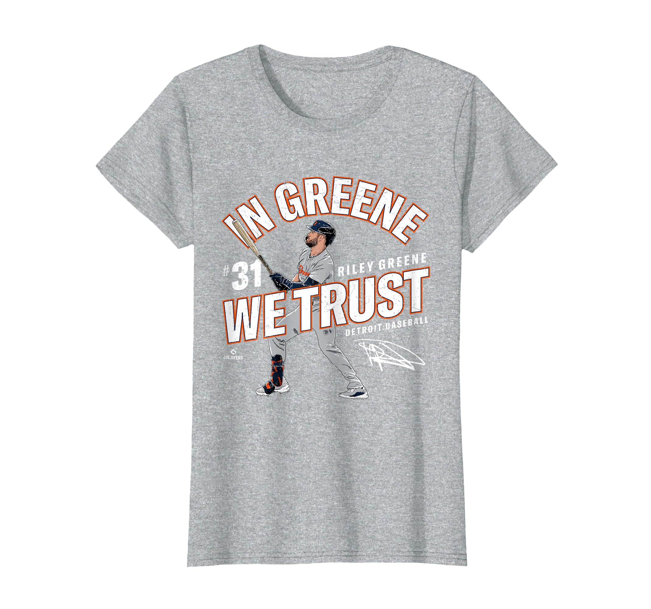 Greene We Trust Riley Greene Detroit T-Shirt - Custom Art Print Unisex - T-Shirt, Sweatshirt, Hoodie