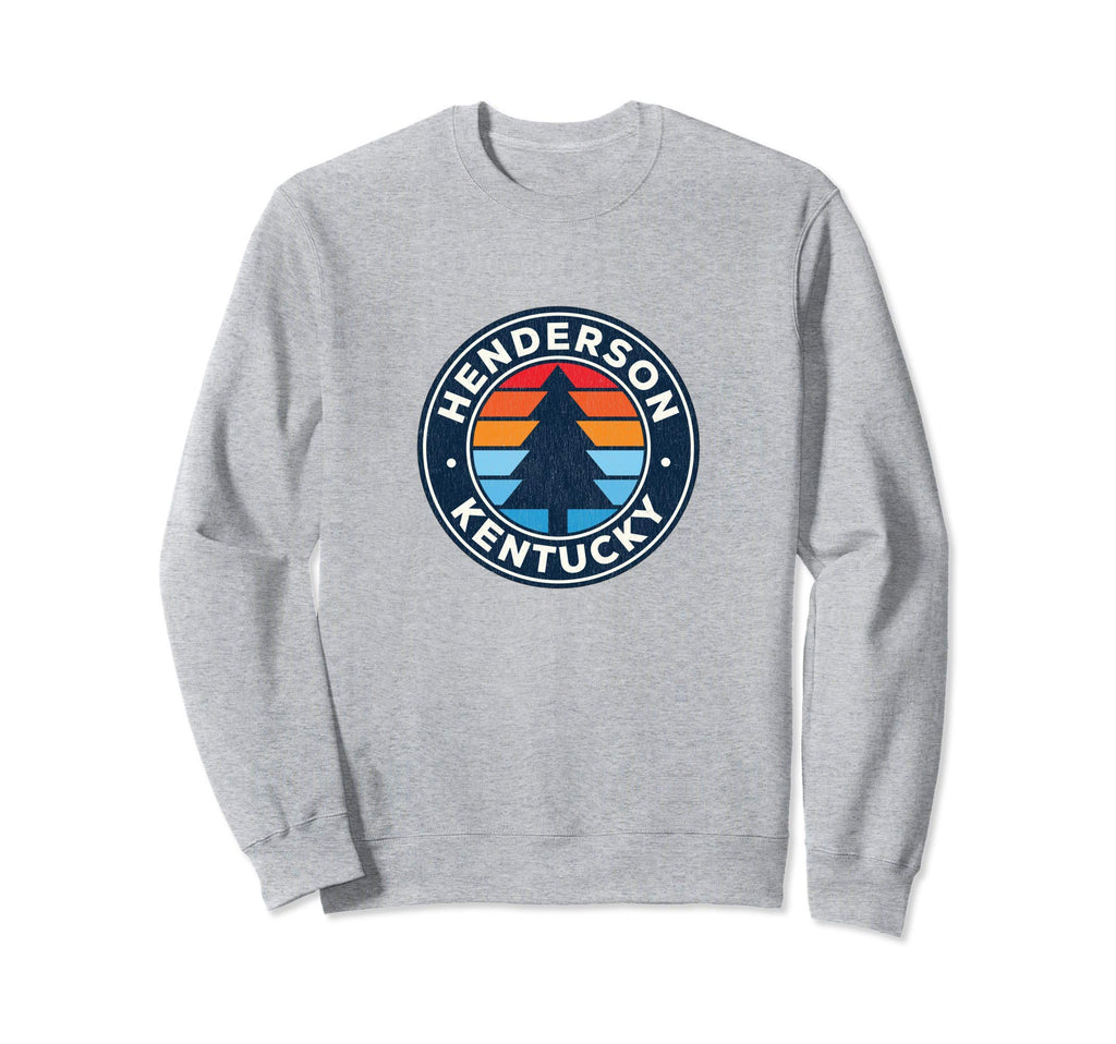 Henderson Kentucky Ky 70S Sweatshirt - Minimalist Print Men Women - T-Shirt, Sweatshirt, Hoodie