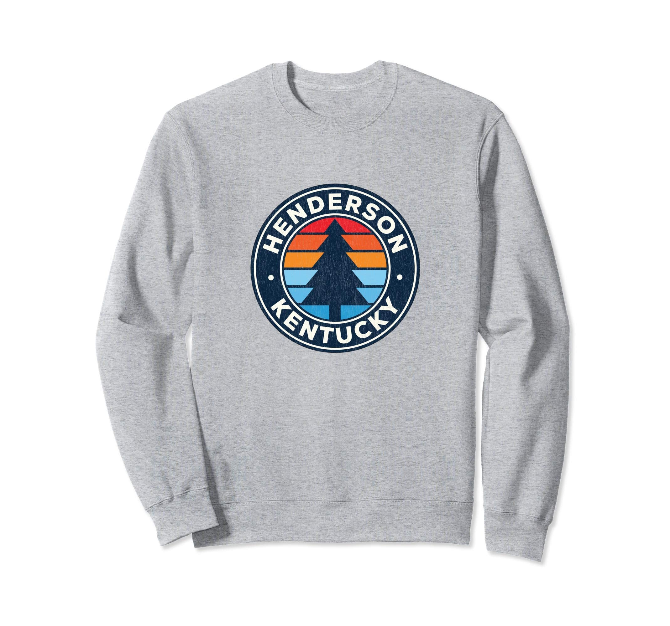 Henderson Kentucky Ky 70S Sweatshirt - Minimalist Print Men Women - T-Shirt, Sweatshirt, Hoodie