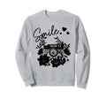 Photographer Smile Camera Flowers Sweatshirt - Custom Art Print for Adults - T-Shirt, Sweatshirt, Hoodie