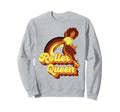 Roller Skating Skate 1970S Afro Sweatshirt - Minimalist Print Men Women - T-Shirt, Sweatshirt, Hoodie