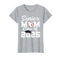 Senior Mom Class 2025 Baseball Mom T-Shirt - Minimalist Print Men Women - T-Shirt, Sweatshirt, Hoodie