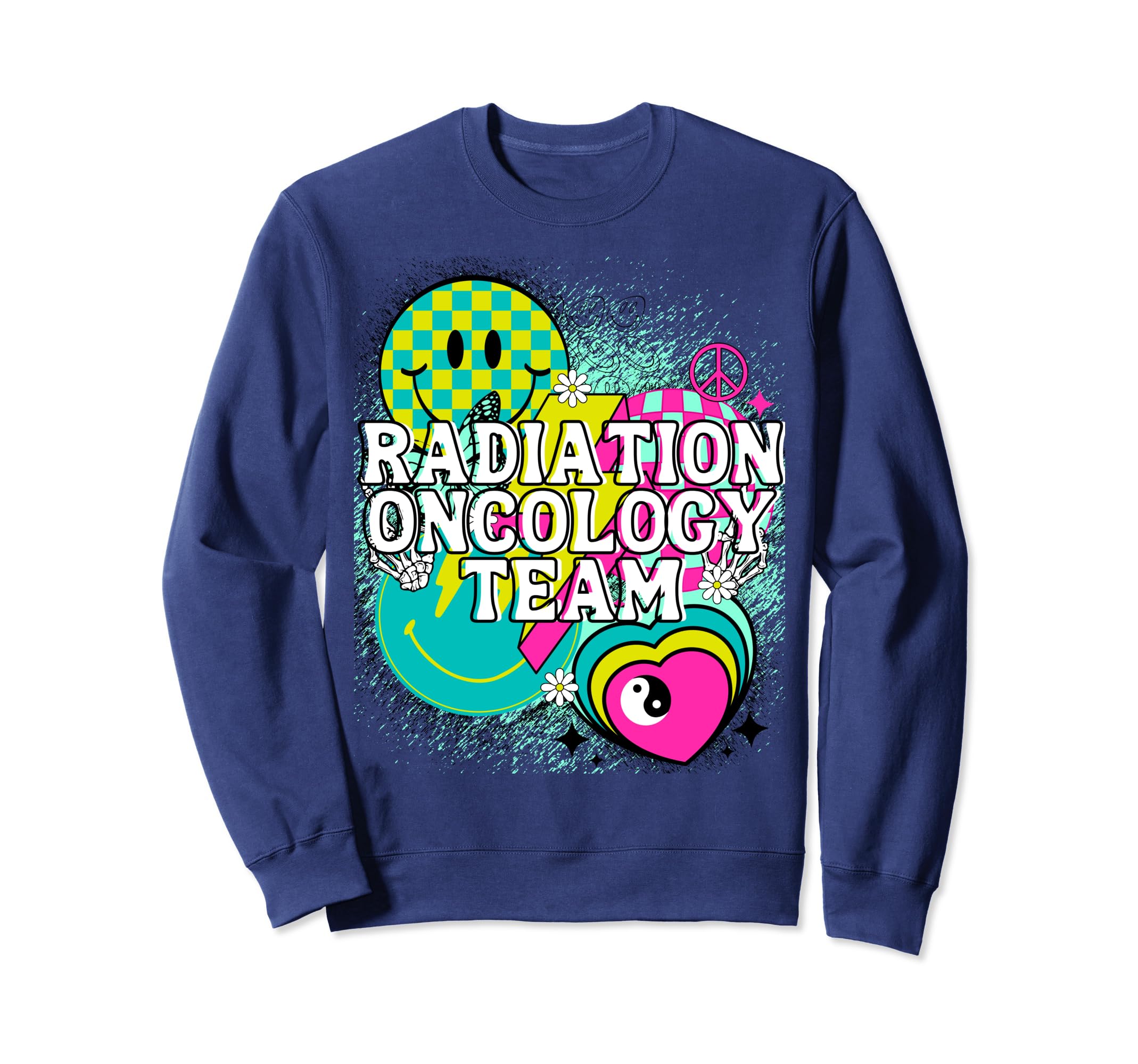 Radiation Oncology Team Nurse Sweatshirt - Minimalist Print Men Women - T-Shirt, Sweatshirt, Hoodie