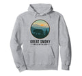 Great Smoky Mountains National Park Bear Hoodie - Unique Graphic Men Women - T-Shirt, Sweatshirt, Hoodie