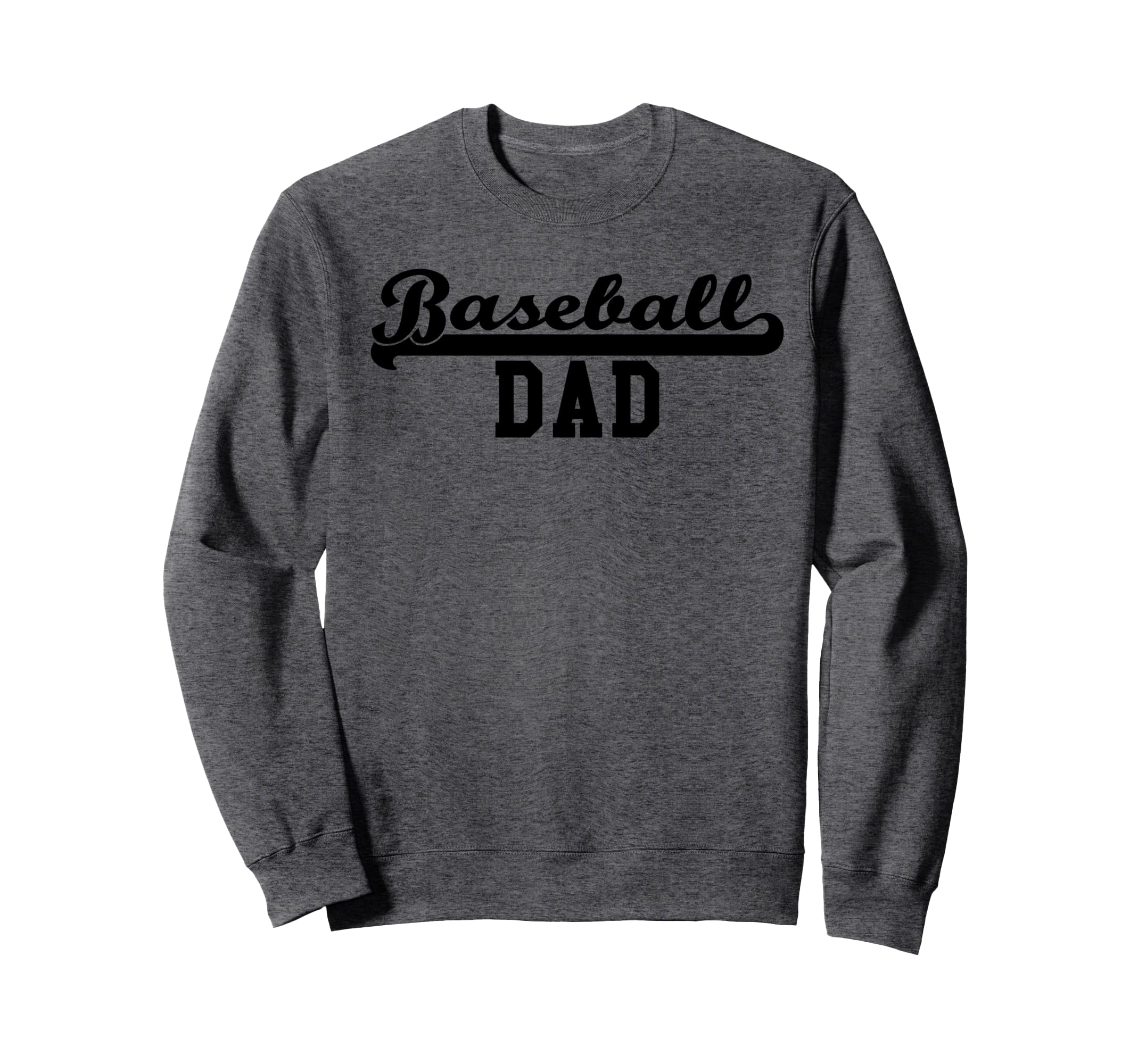 Baseball Dad Sweatshirt - Custom Art Print Men Women - T-Shirt, Sweatshirt, Hoodie