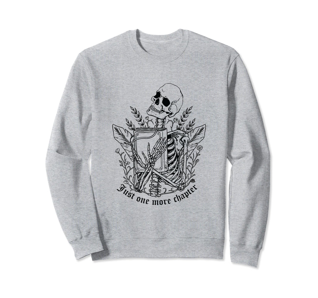 Reading Book Lover One More Sweatshirt - Casual Everyday Wear Men Women - T-Shirt, Sweatshirt, Hoodie