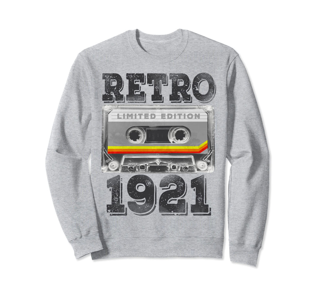 1921 101 Year Old Cassette Tape 101St Sweatshirt - Custom Art Print Unisex - T-Shirt, Sweatshirt, Hoodie