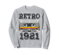 1921 101 Year Old Cassette Tape 101St Sweatshirt - Custom Art Print Unisex - T-Shirt, Sweatshirt, Hoodie
