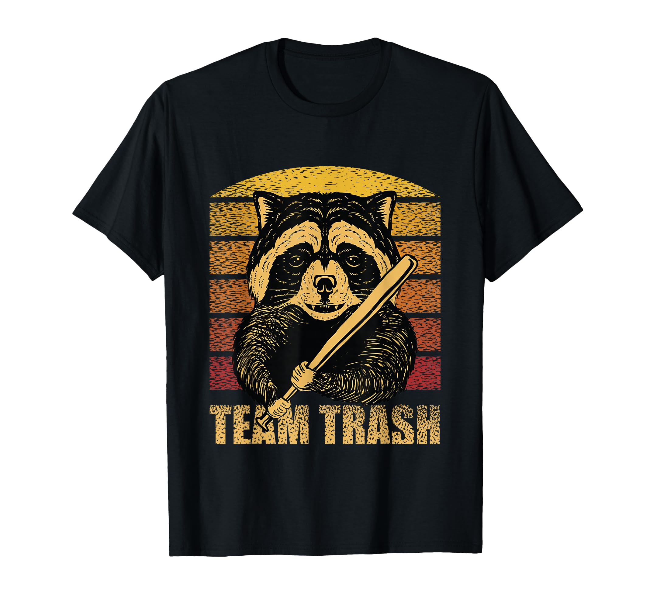 Raccoon Team Trash Baseball Trash Panda T-Shirt - Unique Graphic Unisex - T-Shirt, Sweatshirt, Hoodie
