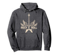 Rock Gift 80S Rock Fans Hoodie - Aesthetic Graphic Men Women - T-Shirt, Sweatshirt, Hoodie