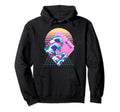 Great Wave Japanese Vaporwave 90S Hoodie - Casual Everyday Wear Men Women - T-Shirt, Sweatshirt, Hoodie