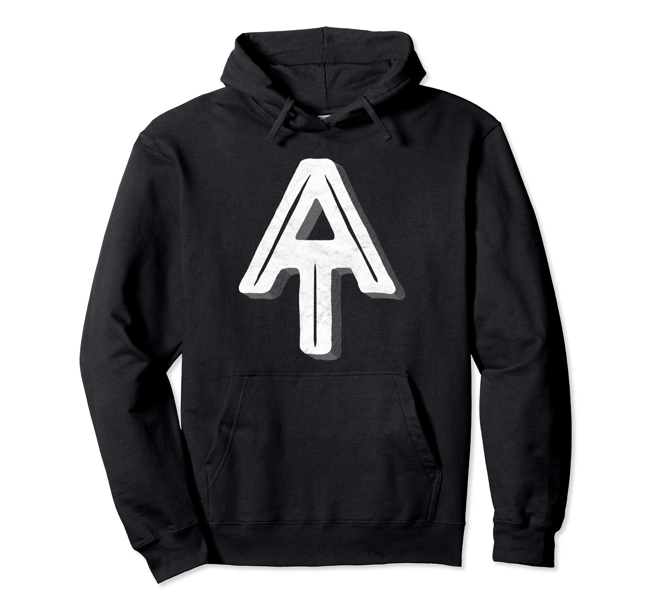 Appalachian Trail Minimalist Marker Hoodie - Trendy Graphic Unisex - T-Shirt, Sweatshirt, Hoodie
