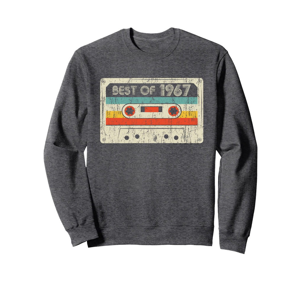 Best 1967 Birthday Yrs 1967 Cassette Sweatshirt - Unique Graphic Unisex - T-Shirt, Sweatshirt, Hoodie